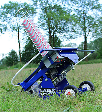 Laser kleiduif schieten