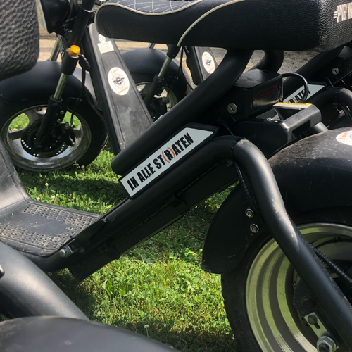 E-choppers leeg